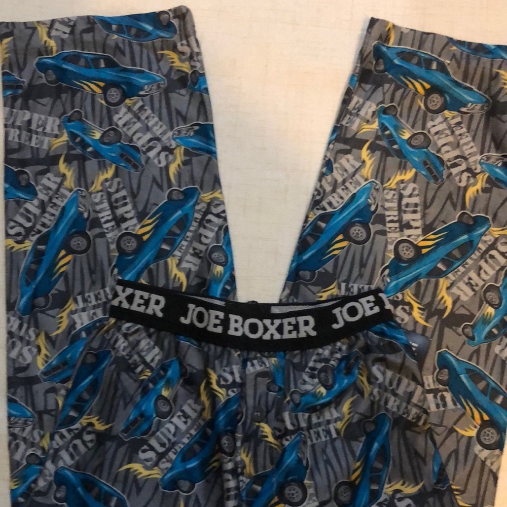 Pajama pants Super Street boys new size 8 Joe Boxer flannel polyester